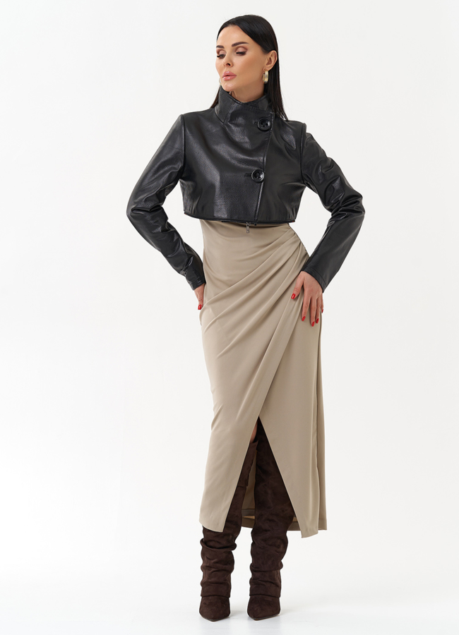 Женское пальто- трансформер модель № 10731 универмаг малина