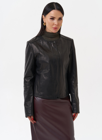 Женская кожаная куртка