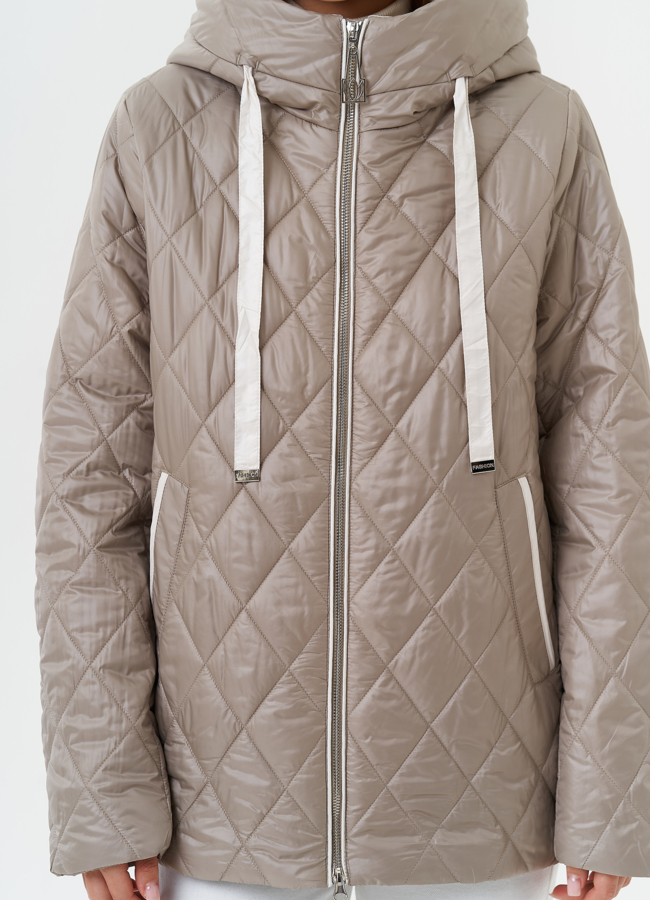 Женская куртка с капюшоном модель № 27872 в рассрочку